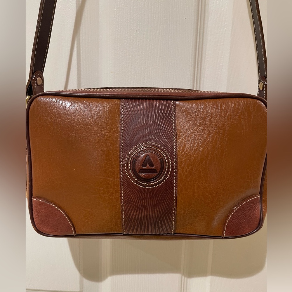 Andantini designer Italian Leather Crossbody Bag - Shoulder Bag 10”x6”x2.5”